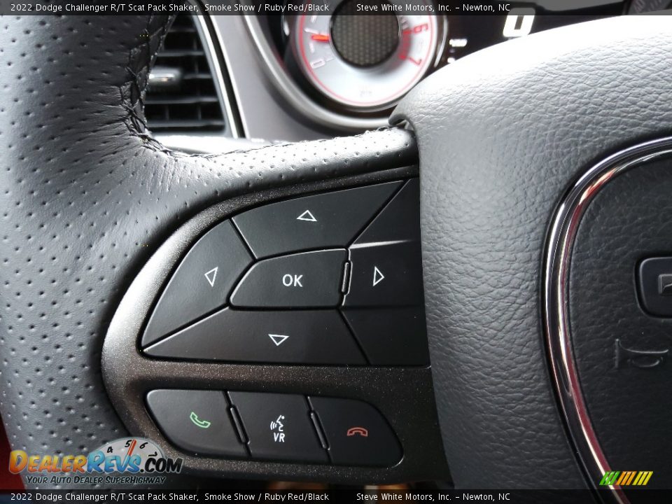 2022 Dodge Challenger R/T Scat Pack Shaker Steering Wheel Photo #17