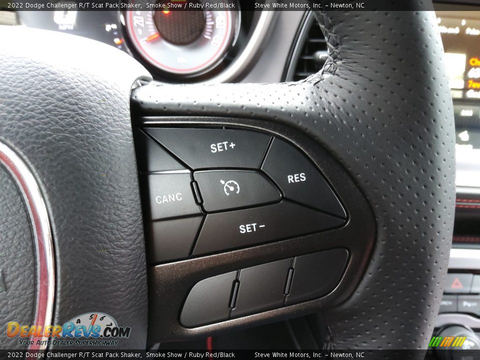 2022 Dodge Challenger R/T Scat Pack Shaker Steering Wheel Photo #18