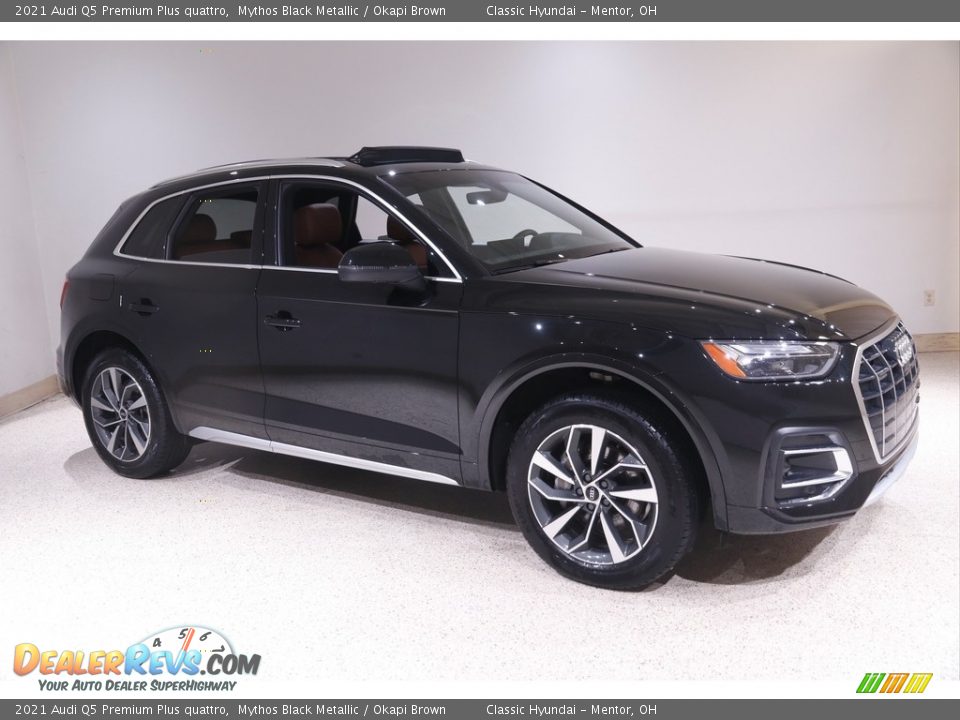 Mythos Black Metallic 2021 Audi Q5 Premium Plus quattro Photo #1