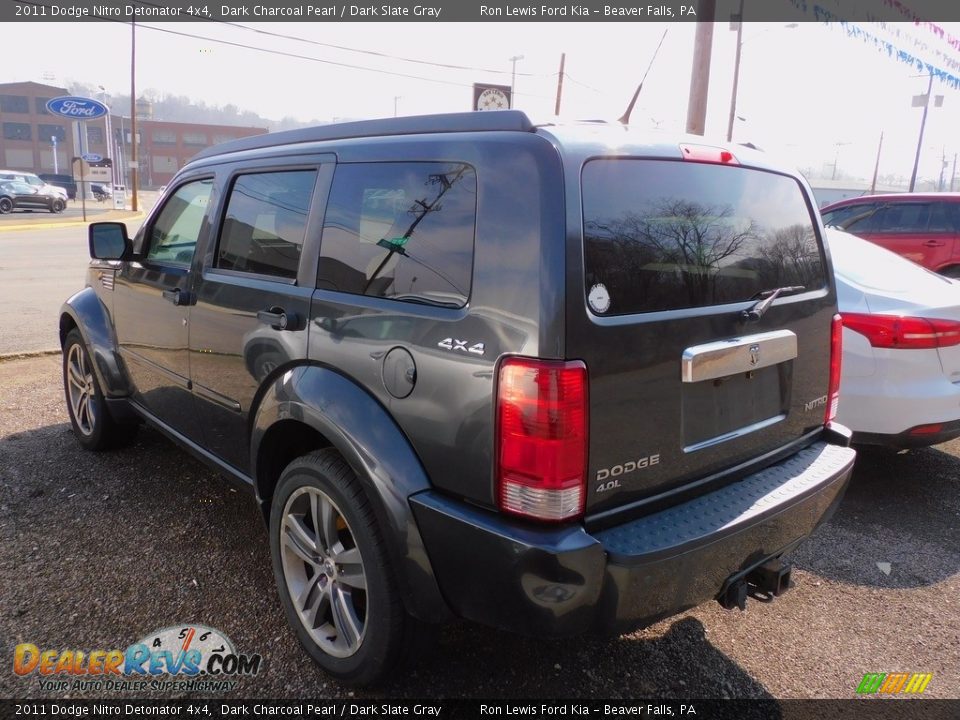 2011 Dodge Nitro Detonator 4x4 Dark Charcoal Pearl / Dark Slate Gray Photo #3