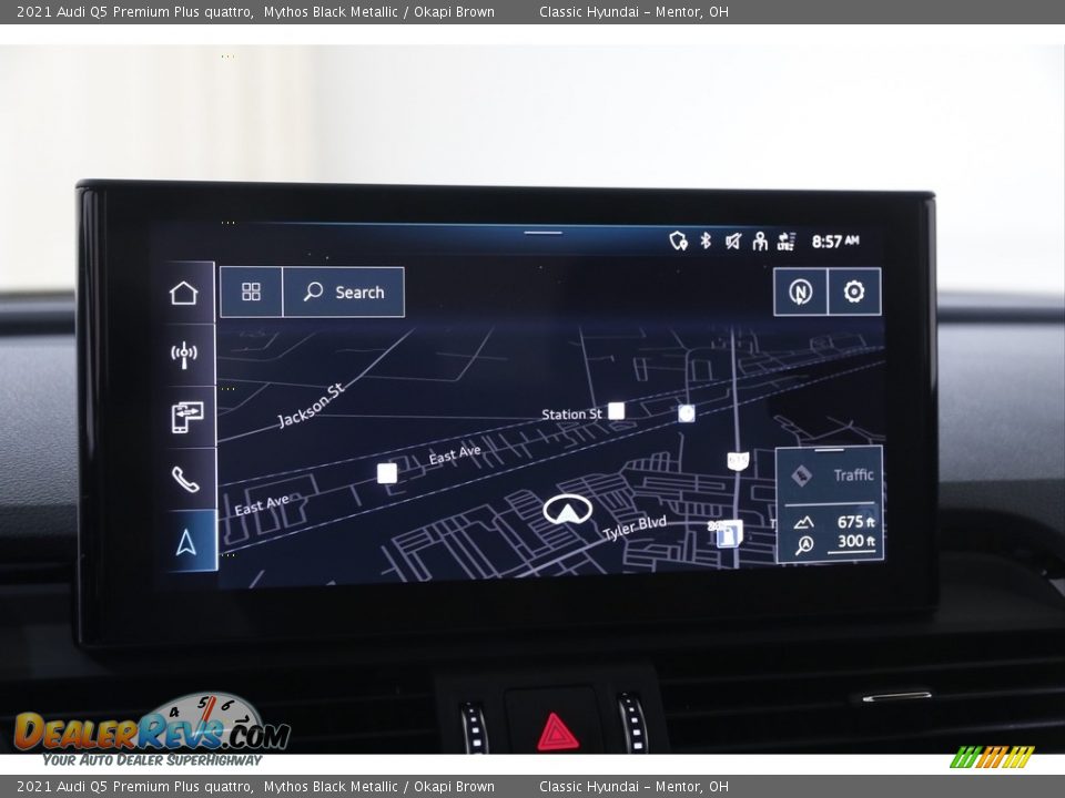 2021 Audi Q5 Premium Plus quattro Mythos Black Metallic / Okapi Brown Photo #13