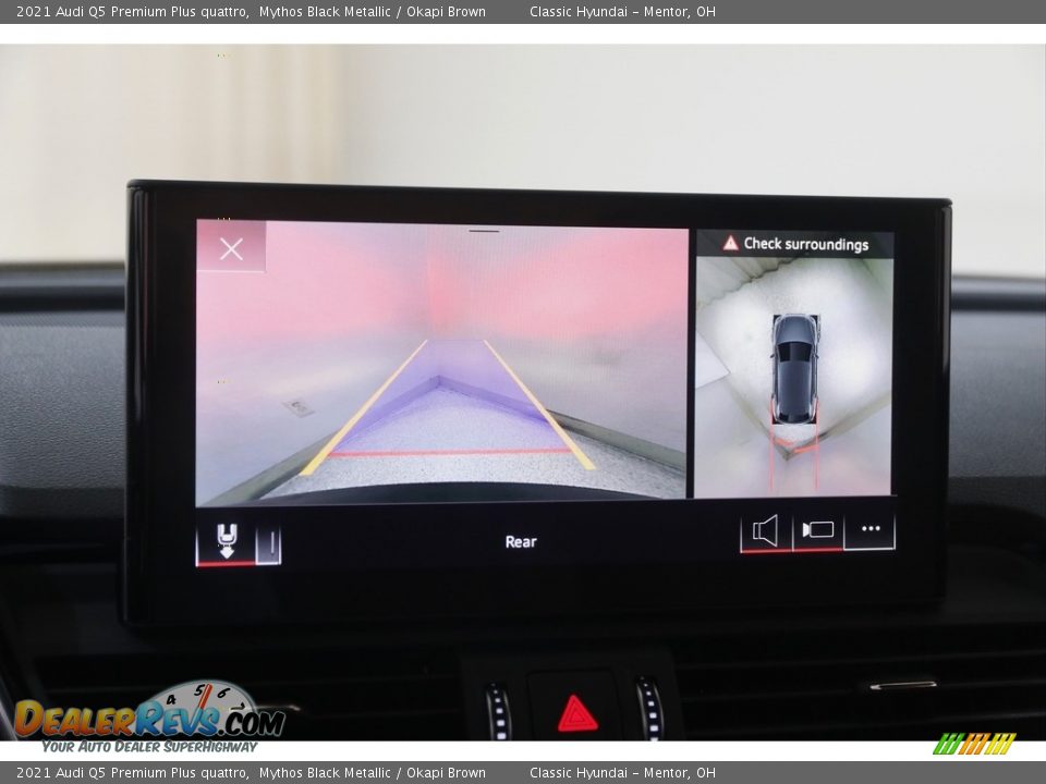 2021 Audi Q5 Premium Plus quattro Mythos Black Metallic / Okapi Brown Photo #14