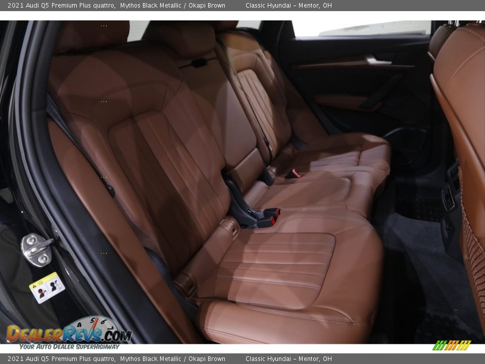 Rear Seat of 2021 Audi Q5 Premium Plus quattro Photo #18