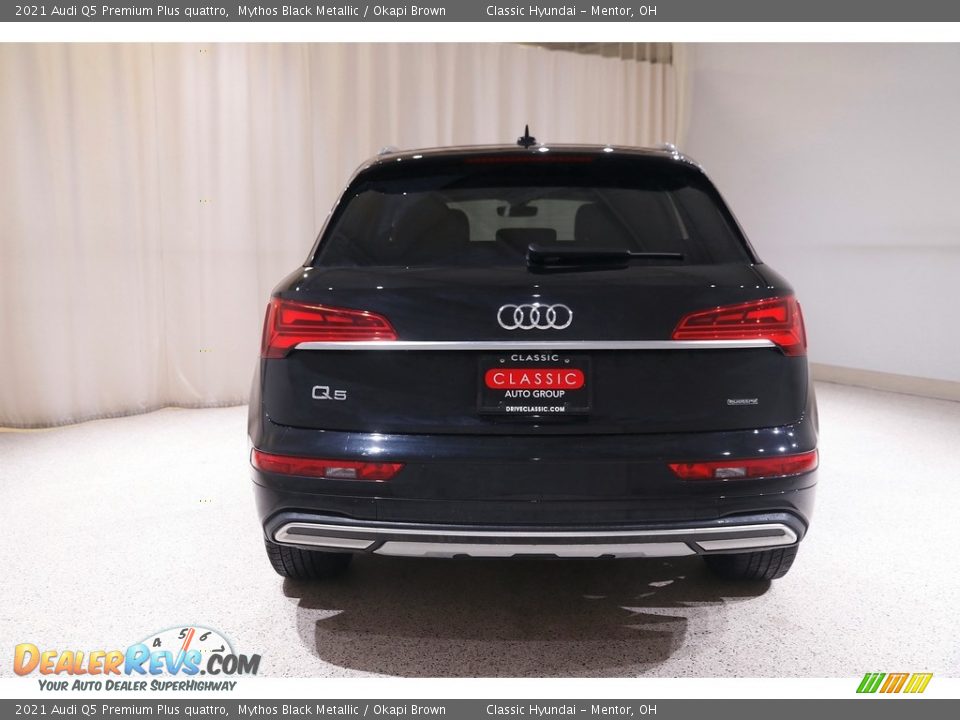 2021 Audi Q5 Premium Plus quattro Mythos Black Metallic / Okapi Brown Photo #20