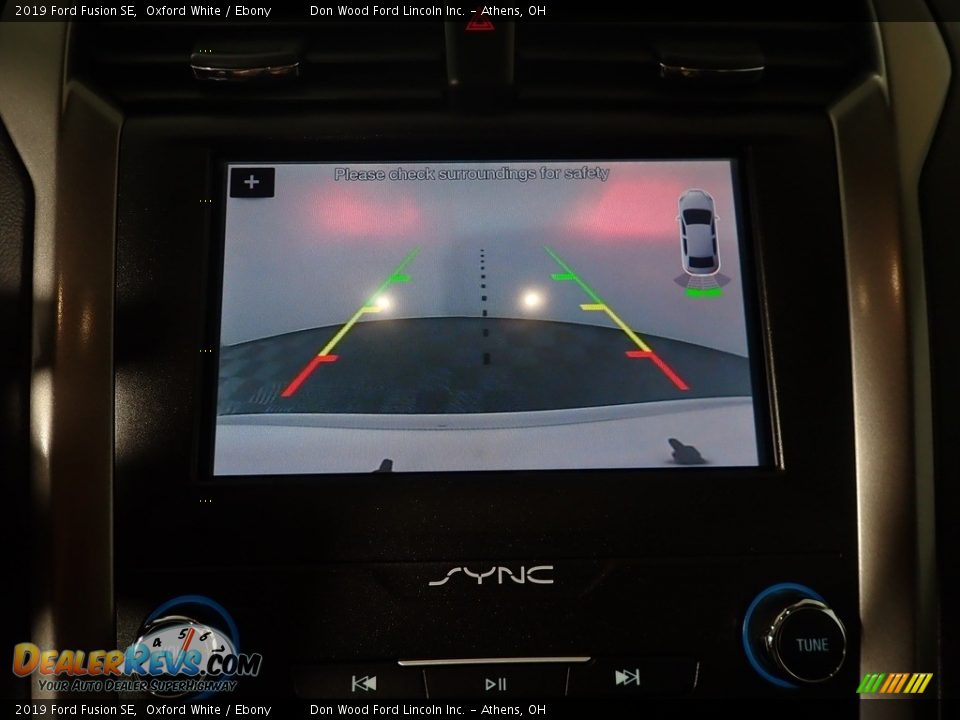 2019 Ford Fusion SE Oxford White / Ebony Photo #2