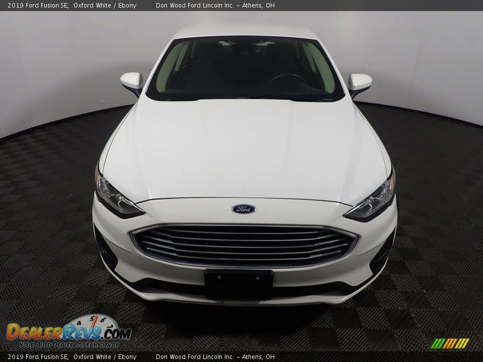 2019 Ford Fusion SE Oxford White / Ebony Photo #5