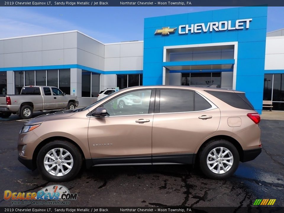 2019 Chevrolet Equinox LT Sandy Ridge Metallic / Jet Black Photo #3