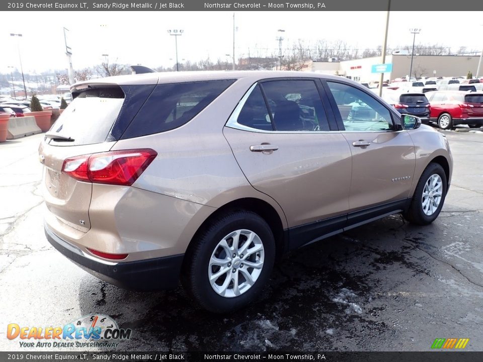 2019 Chevrolet Equinox LT Sandy Ridge Metallic / Jet Black Photo #9