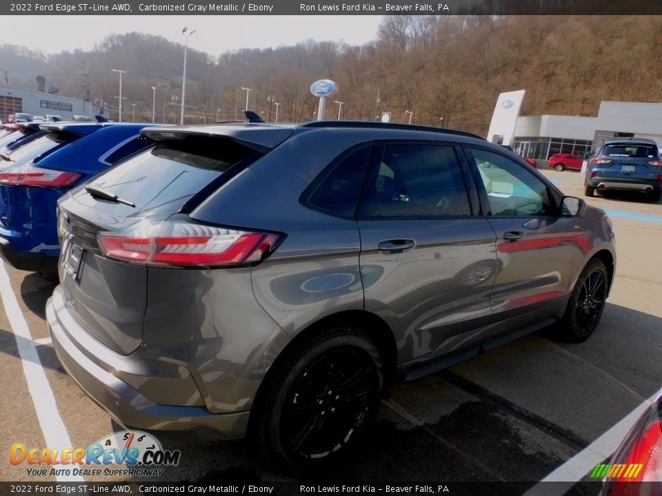 2022 Ford Edge ST-Line AWD Carbonized Gray Metallic / Ebony Photo #2