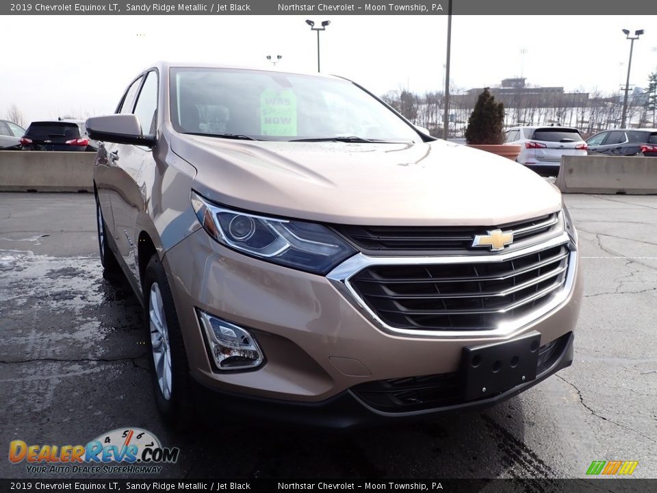 2019 Chevrolet Equinox LT Sandy Ridge Metallic / Jet Black Photo #12