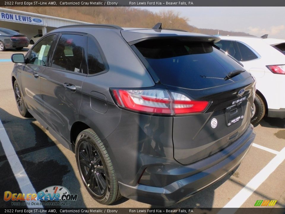 2022 Ford Edge ST-Line AWD Carbonized Gray Metallic / Ebony Photo #5