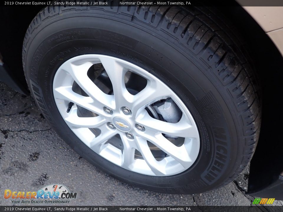 2019 Chevrolet Equinox LT Sandy Ridge Metallic / Jet Black Photo #14