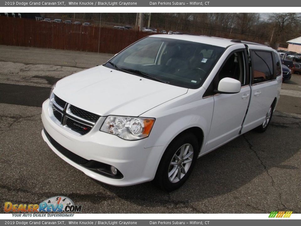2019 Dodge Grand Caravan SXT White Knuckle / Black/Light Graystone Photo #1