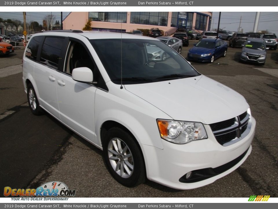 2019 Dodge Grand Caravan SXT White Knuckle / Black/Light Graystone Photo #3