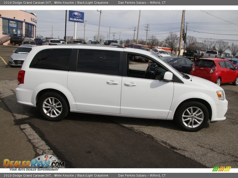 2019 Dodge Grand Caravan SXT White Knuckle / Black/Light Graystone Photo #4