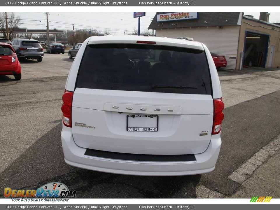 2019 Dodge Grand Caravan SXT White Knuckle / Black/Light Graystone Photo #6