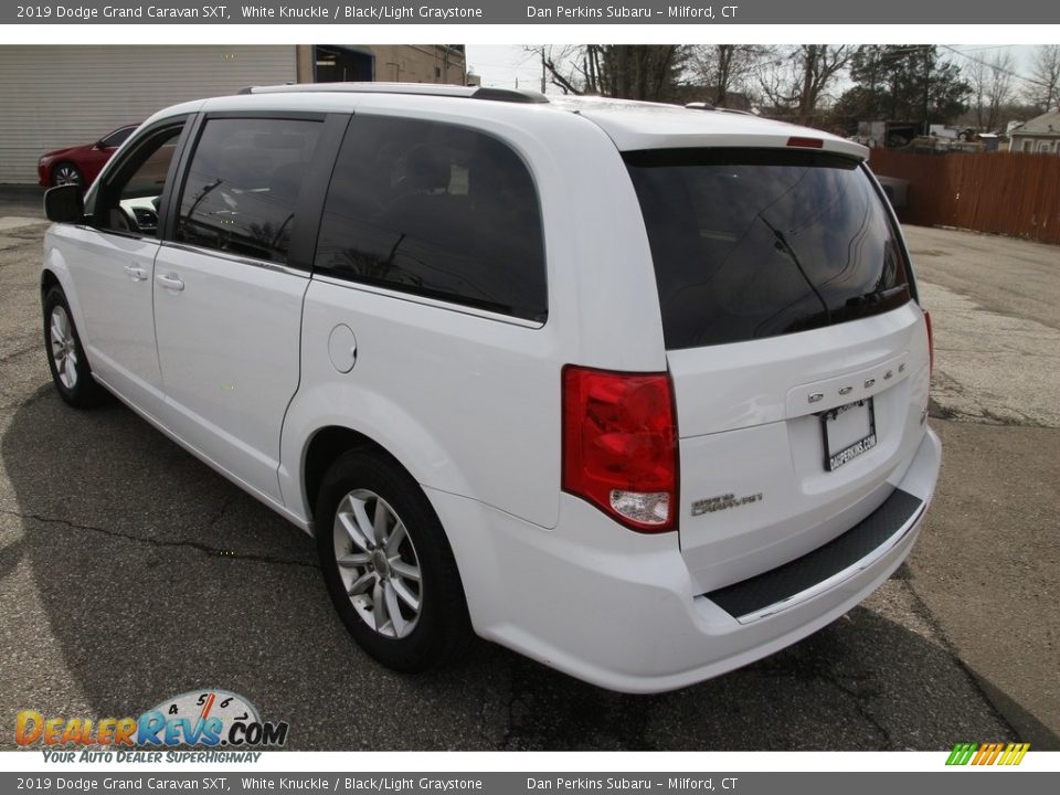 2019 Dodge Grand Caravan SXT White Knuckle / Black/Light Graystone Photo #7