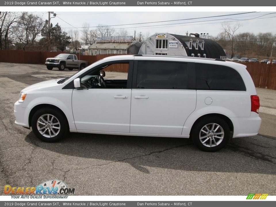2019 Dodge Grand Caravan SXT White Knuckle / Black/Light Graystone Photo #8