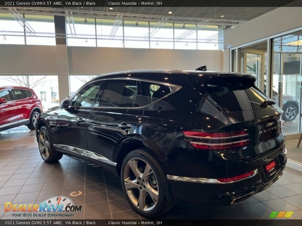 2021 Genesis GV80 3.5T AWD Vik Black / Black Photo #2