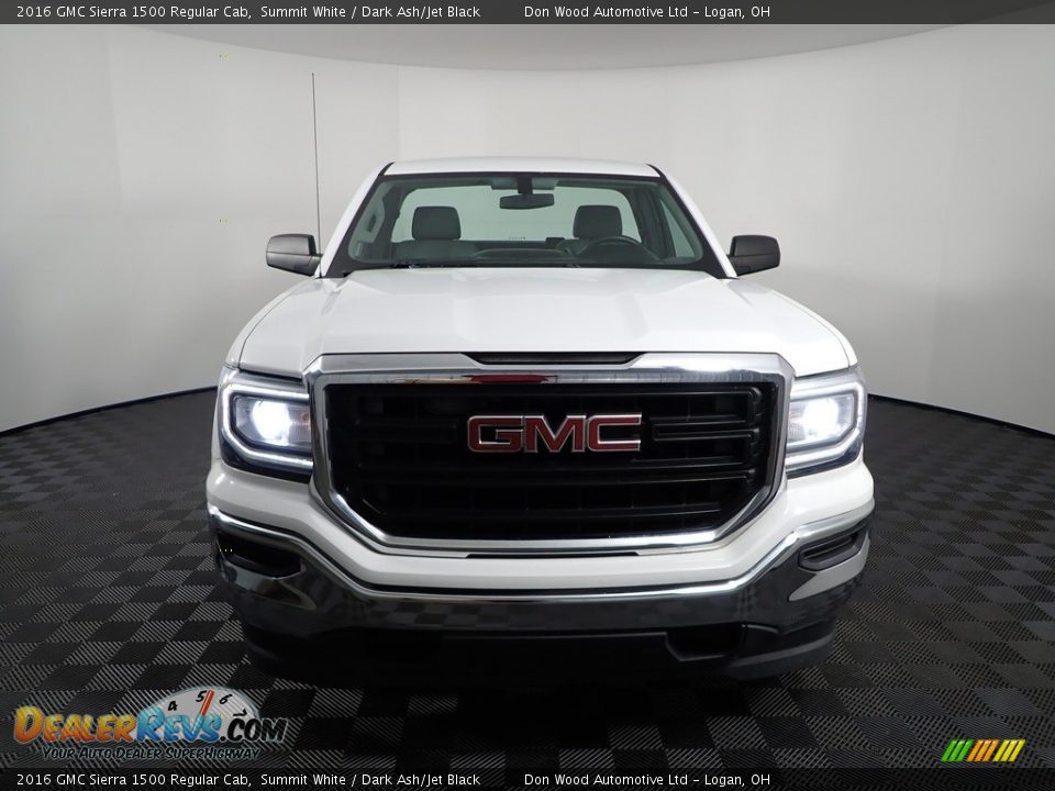 2016 GMC Sierra 1500 Regular Cab Summit White / Dark Ash/Jet Black Photo #2