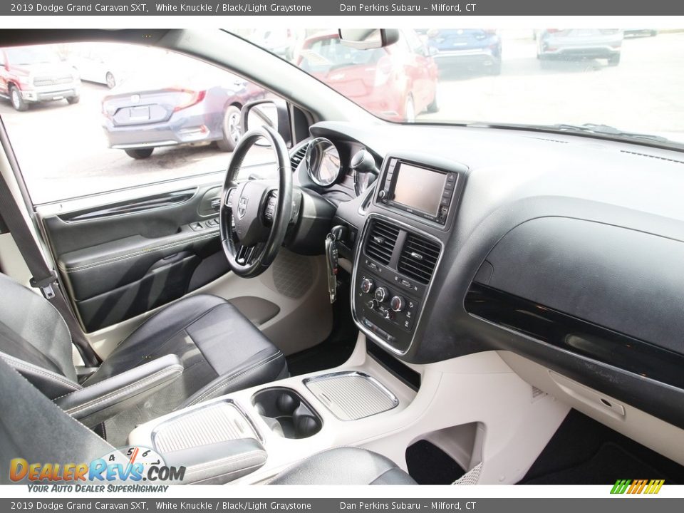 2019 Dodge Grand Caravan SXT White Knuckle / Black/Light Graystone Photo #14