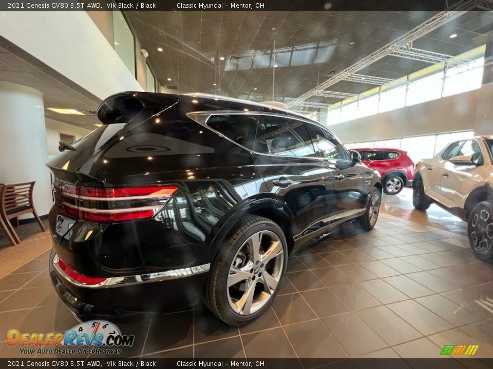 2021 Genesis GV80 3.5T AWD Vik Black / Black Photo #4