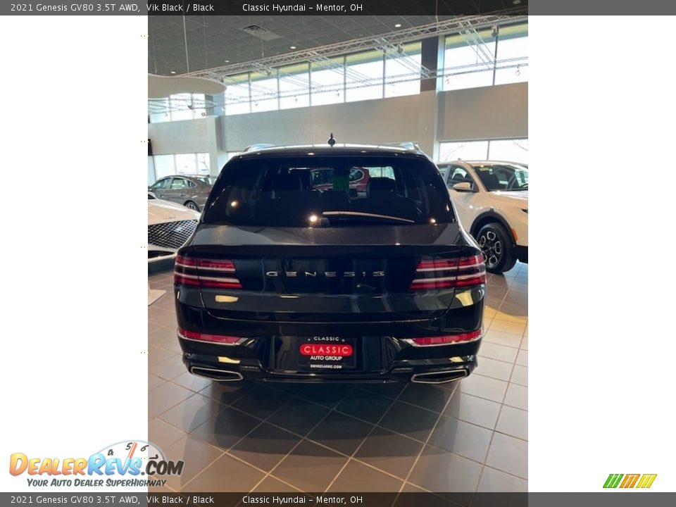 2021 Genesis GV80 3.5T AWD Vik Black / Black Photo #5