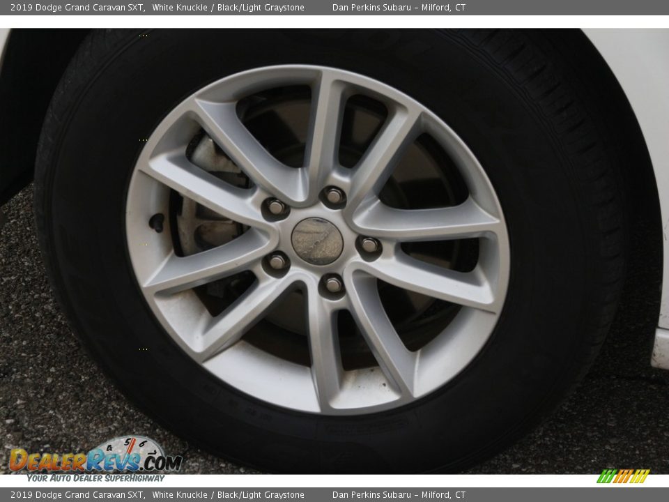 2019 Dodge Grand Caravan SXT White Knuckle / Black/Light Graystone Photo #17