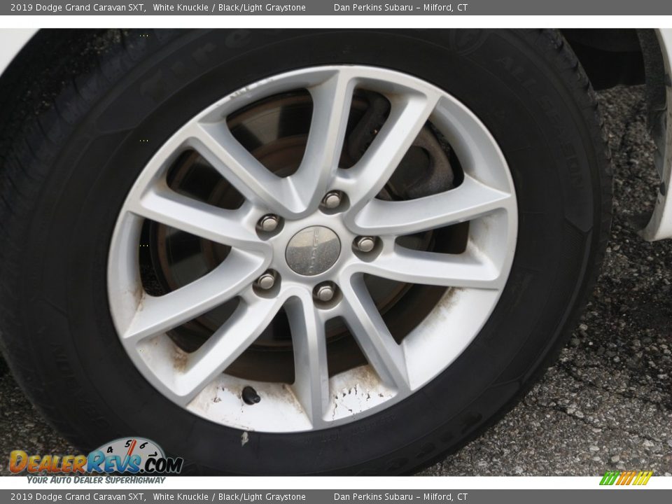 2019 Dodge Grand Caravan SXT White Knuckle / Black/Light Graystone Photo #18
