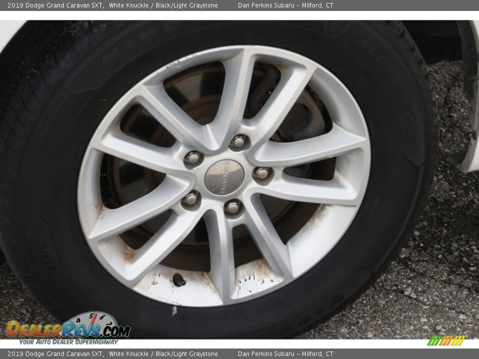 2019 Dodge Grand Caravan SXT White Knuckle / Black/Light Graystone Photo #19