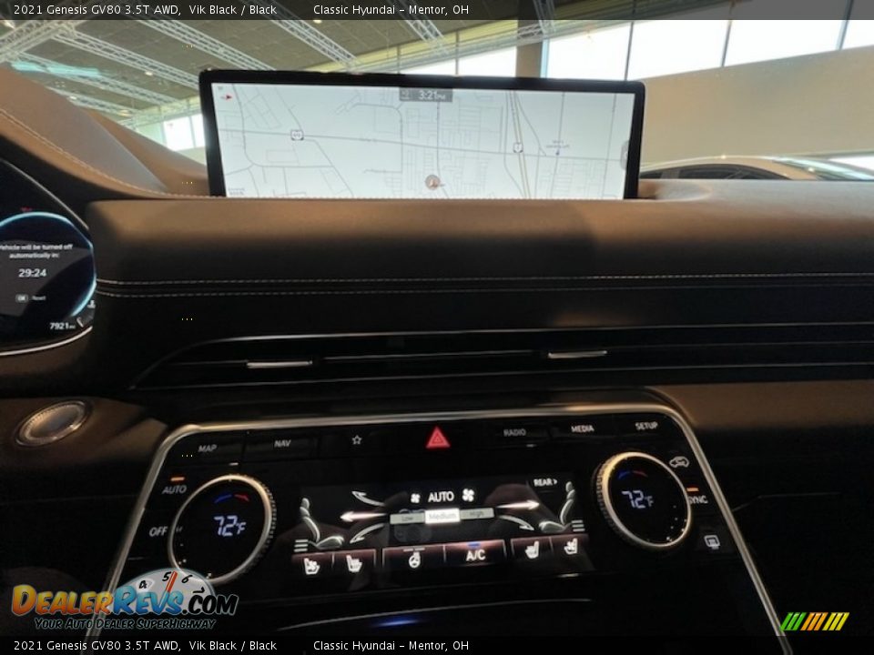 2021 Genesis GV80 3.5T AWD Vik Black / Black Photo #10