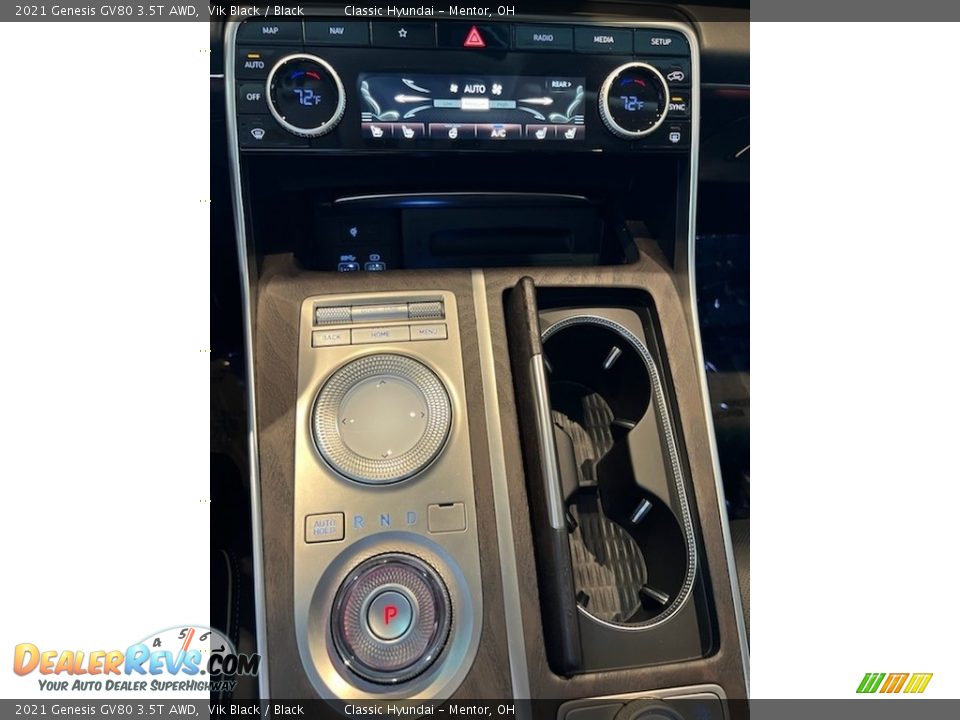 Controls of 2021 Genesis GV80 3.5T AWD Photo #11