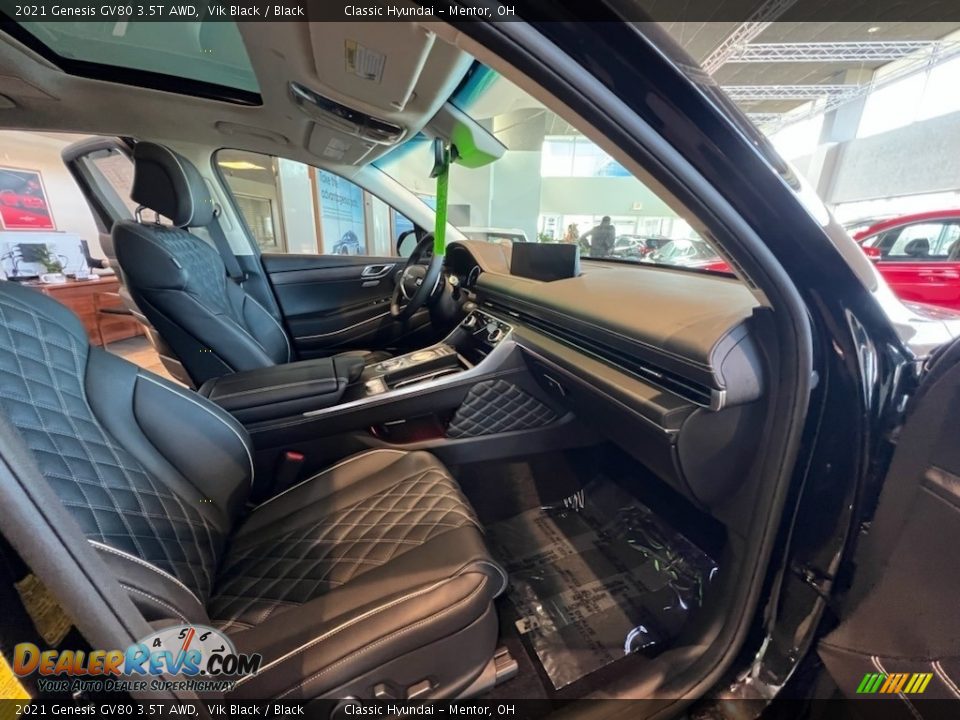 Front Seat of 2021 Genesis GV80 3.5T AWD Photo #12