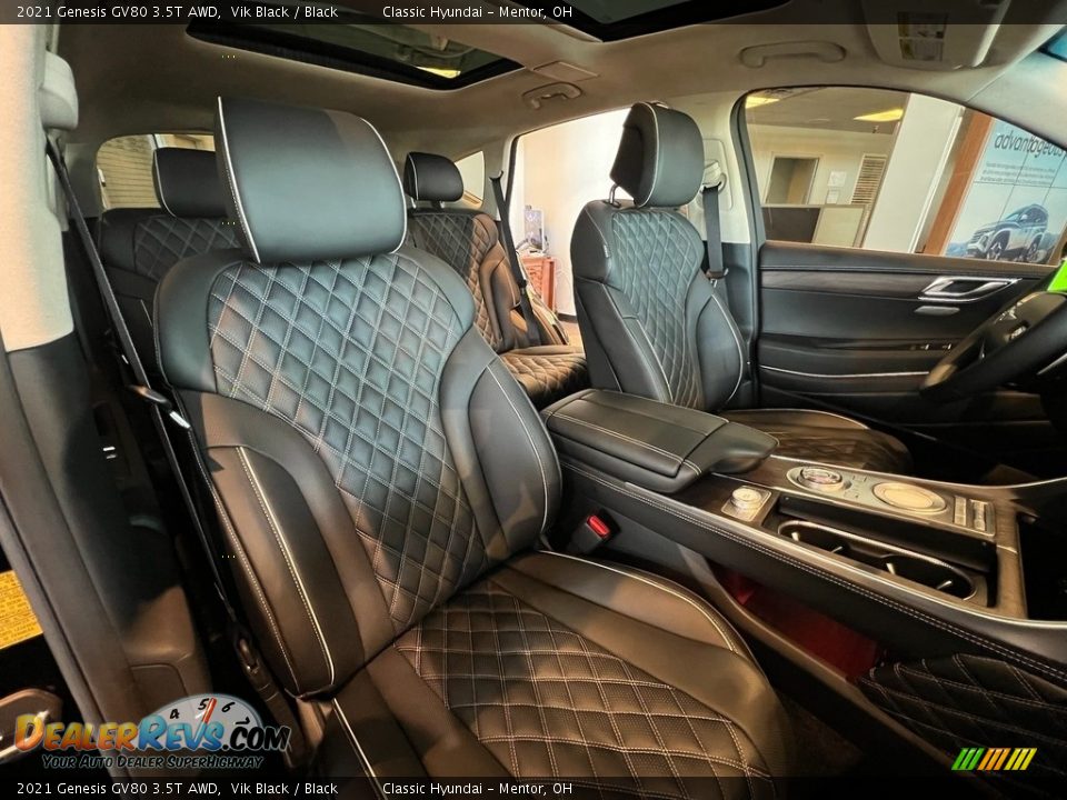 Front Seat of 2021 Genesis GV80 3.5T AWD Photo #13