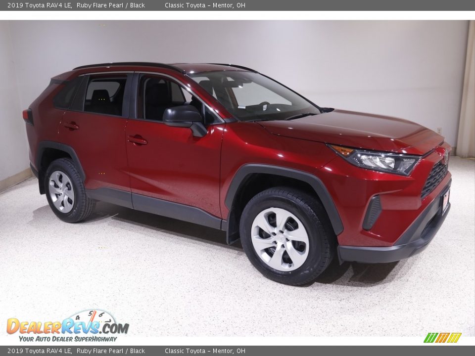 2019 Toyota RAV4 LE Ruby Flare Pearl / Black Photo #1