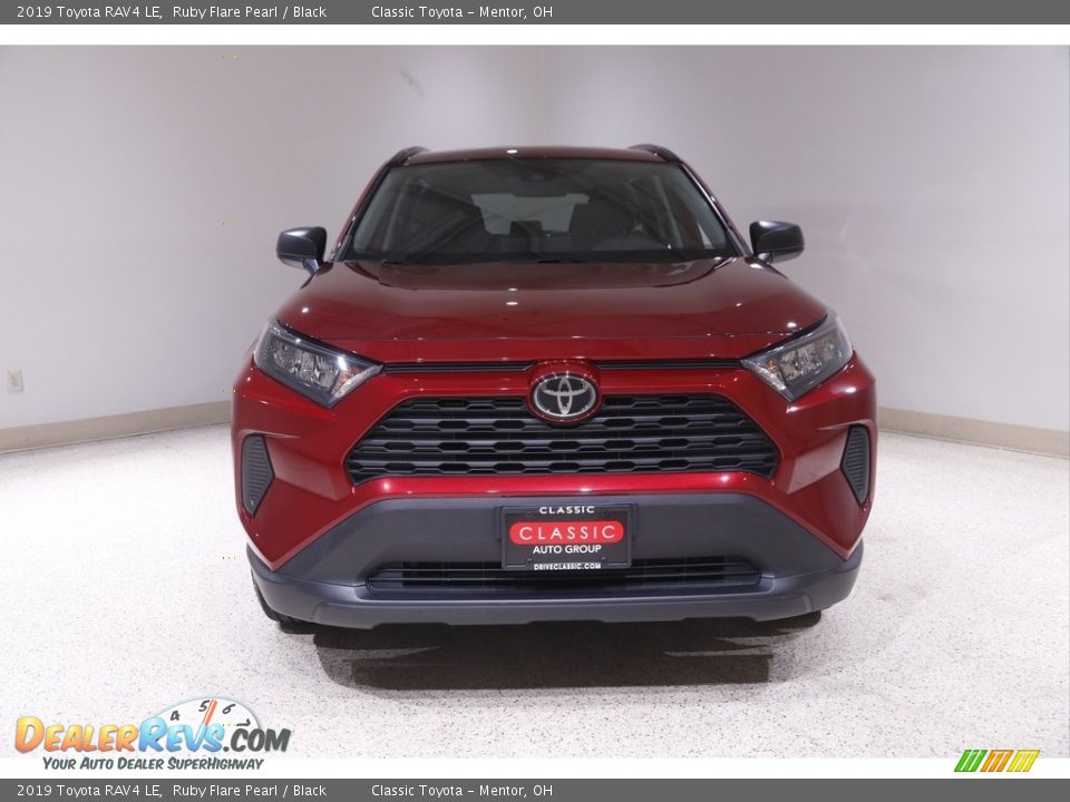 2019 Toyota RAV4 LE Ruby Flare Pearl / Black Photo #2