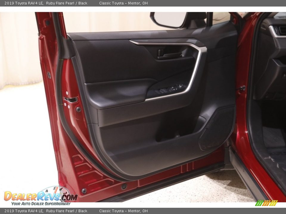 2019 Toyota RAV4 LE Ruby Flare Pearl / Black Photo #4