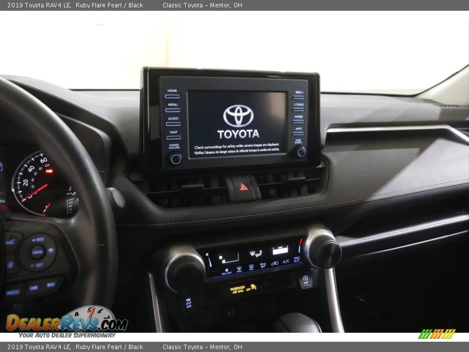 2019 Toyota RAV4 LE Ruby Flare Pearl / Black Photo #9