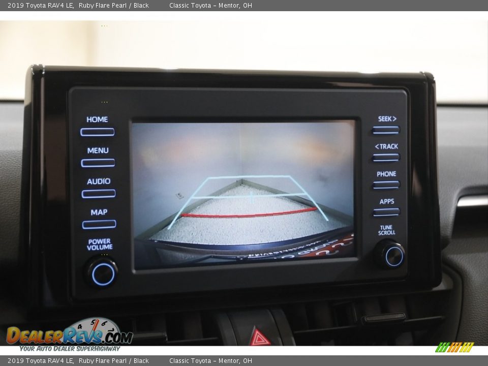 2019 Toyota RAV4 LE Ruby Flare Pearl / Black Photo #11