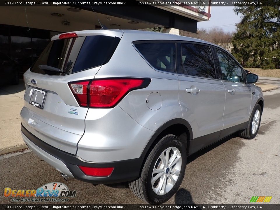 2019 Ford Escape SE 4WD Ingot Silver / Chromite Gray/Charcoal Black Photo #2