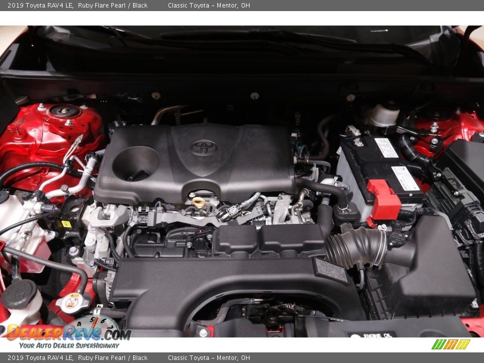 2019 Toyota RAV4 LE Ruby Flare Pearl / Black Photo #18