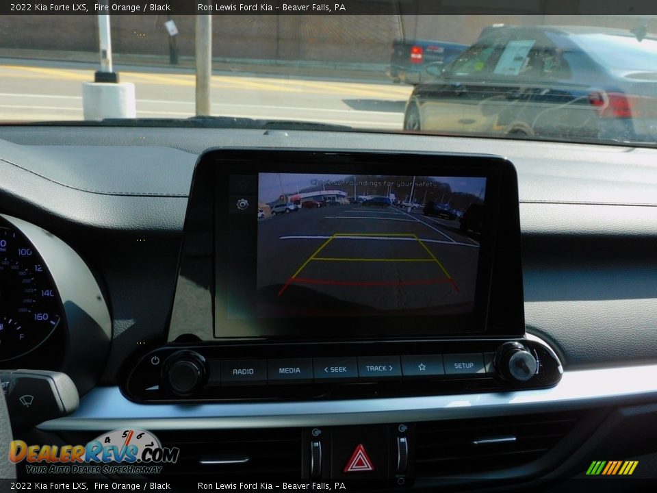 2022 Kia Forte LXS Fire Orange / Black Photo #16