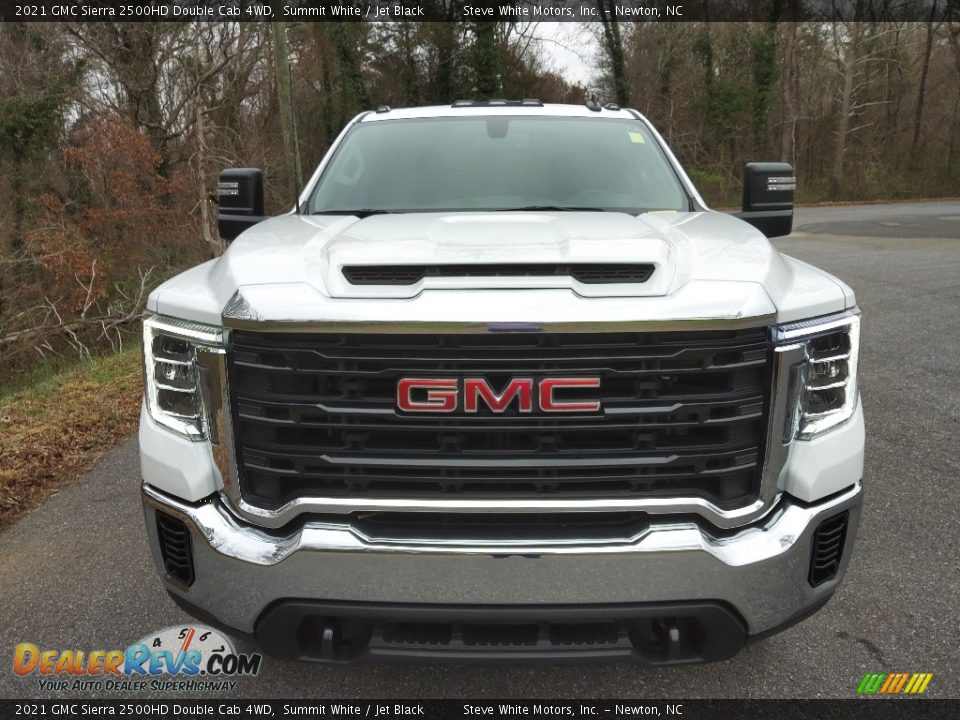 2021 GMC Sierra 2500HD Double Cab 4WD Summit White / Jet Black Photo #3