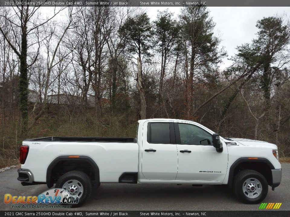 Summit White 2021 GMC Sierra 2500HD Double Cab 4WD Photo #5