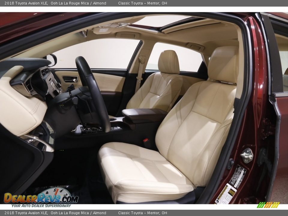2018 Toyota Avalon XLE Ooh La La Rouge Mica / Almond Photo #5