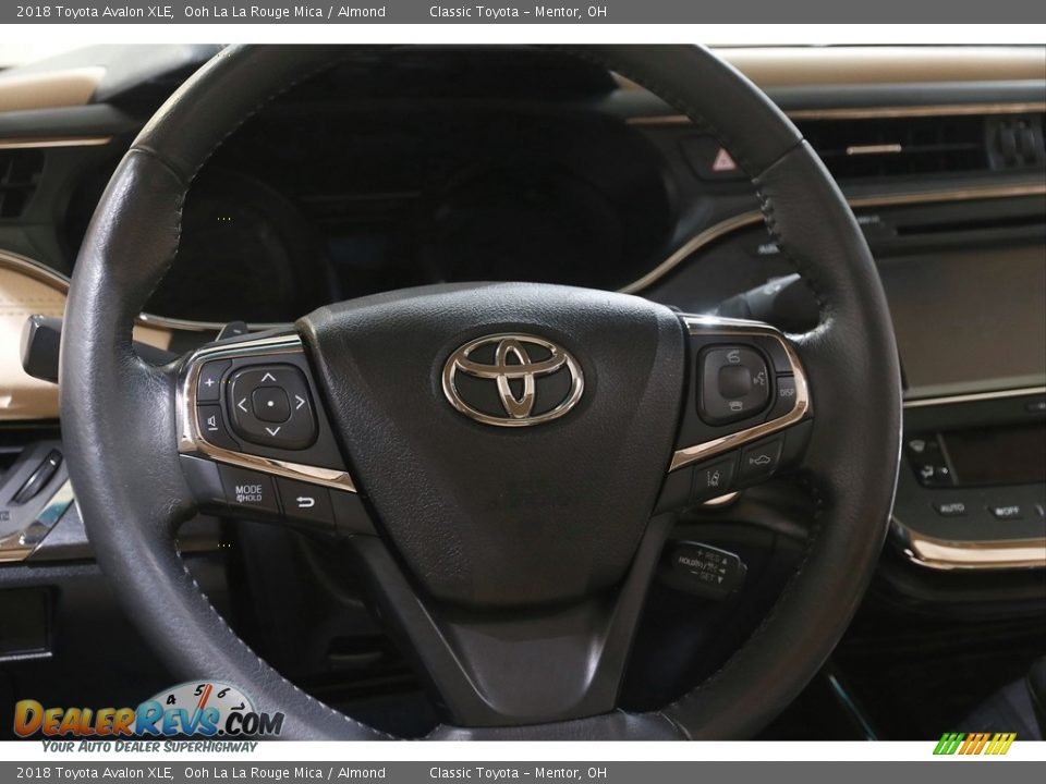2018 Toyota Avalon XLE Ooh La La Rouge Mica / Almond Photo #7