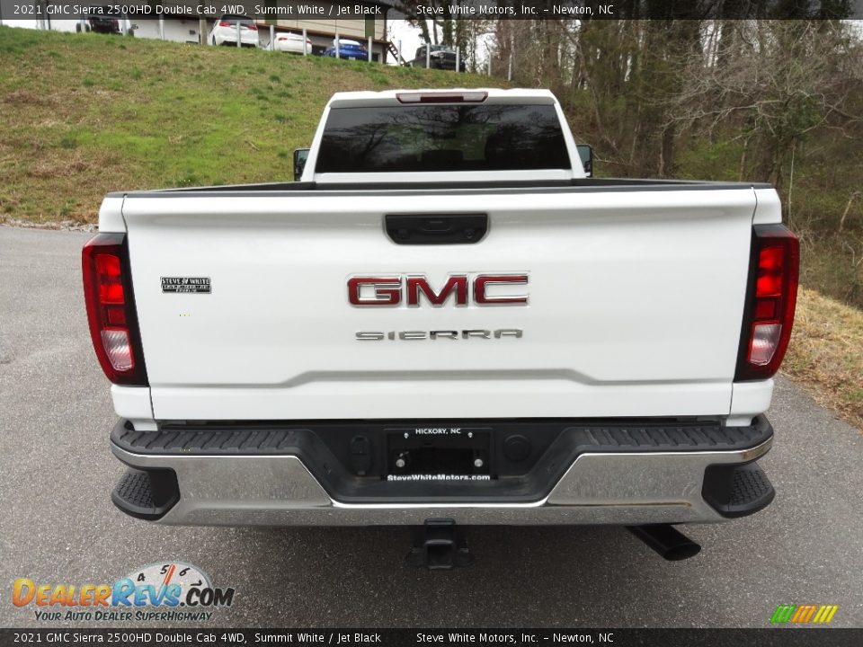 2021 GMC Sierra 2500HD Double Cab 4WD Summit White / Jet Black Photo #7