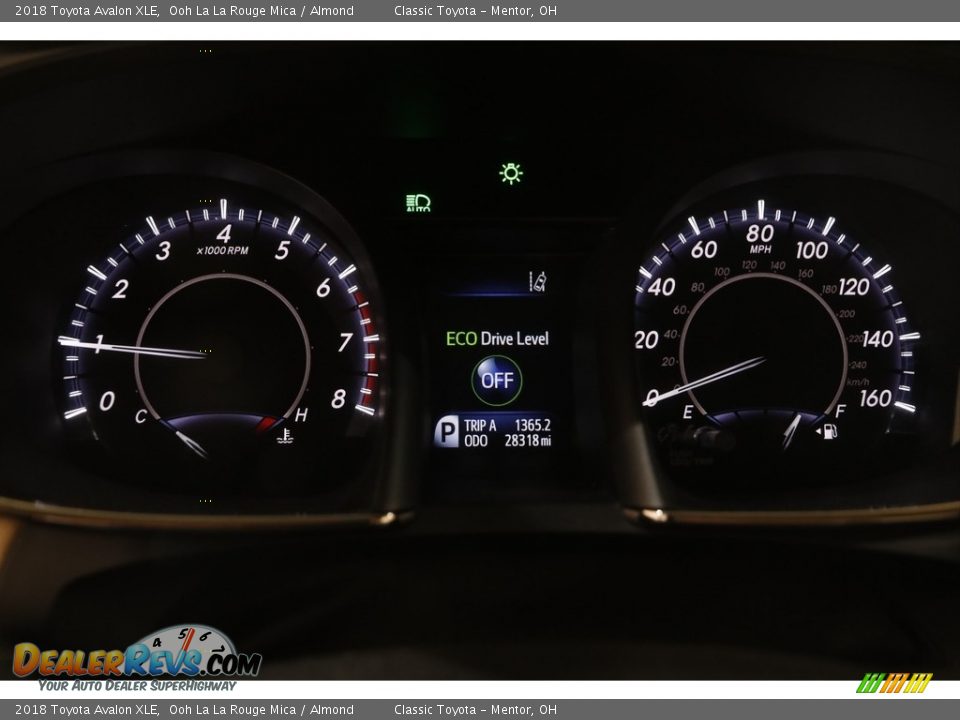 2018 Toyota Avalon XLE Ooh La La Rouge Mica / Almond Photo #8