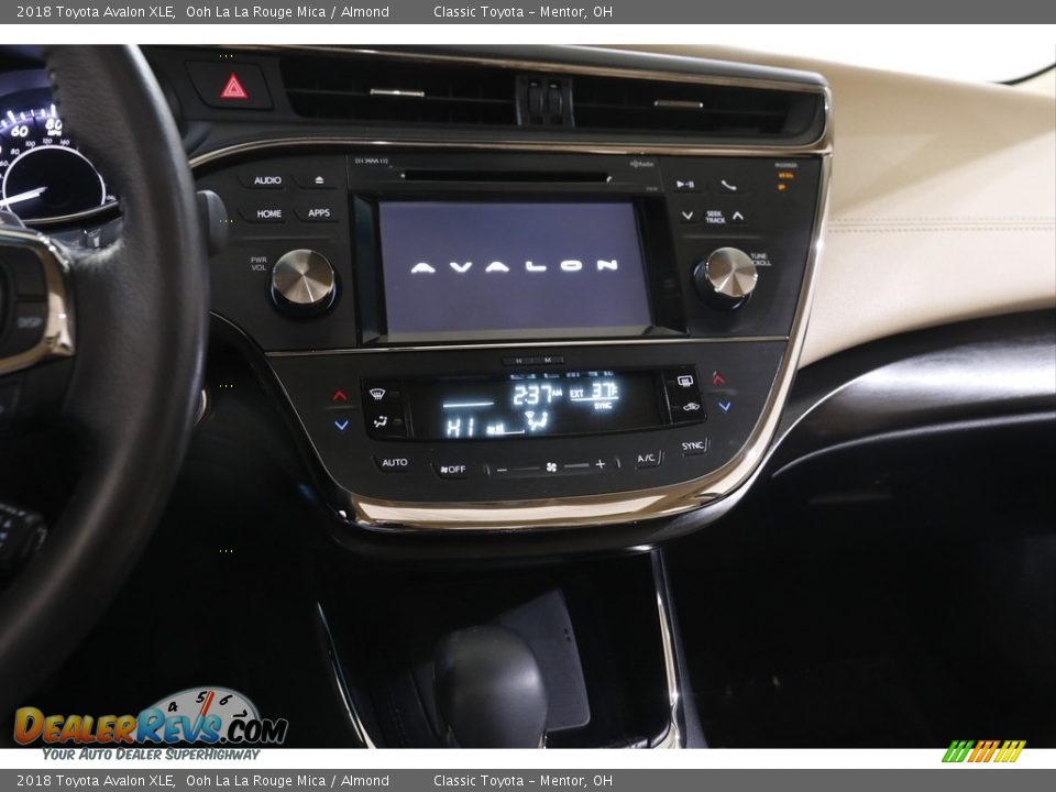 2018 Toyota Avalon XLE Ooh La La Rouge Mica / Almond Photo #9