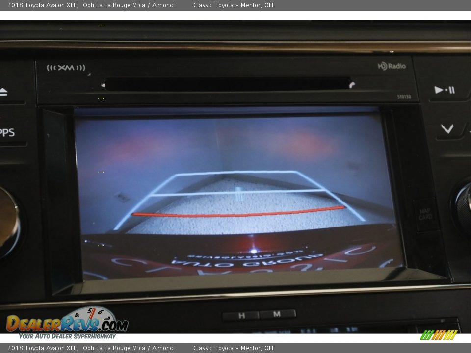 2018 Toyota Avalon XLE Ooh La La Rouge Mica / Almond Photo #14